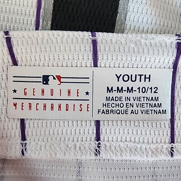 MLB Genuine Merchandise Youth Medium Jersey Nolan Arenado Colorado Rockies - Picture 7 of 10